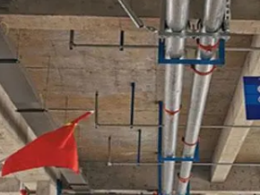 高平管廊支架的安装方法